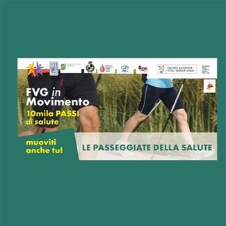 FVG IN MOVIMENTO.10mila passi -  Passeggiata guidata sul percorso “Anello del Cormor” di Mortegliano