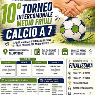 10° Torneo Intercomunale Medio Friuli Calcio a 7