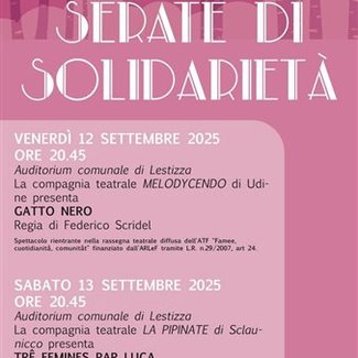 21^ edizione "Serate di solidarietà"