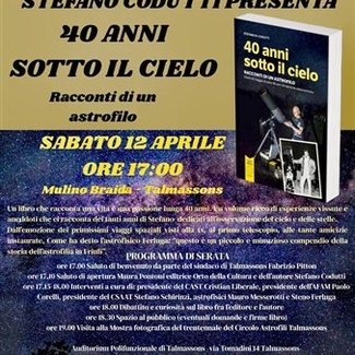 “40 ANNI SOTTO IL CIELO” Racconti di un astrofilo