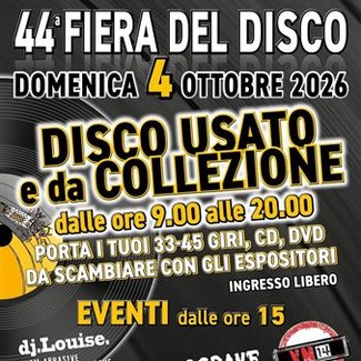 44° Fiera del Disco 2026