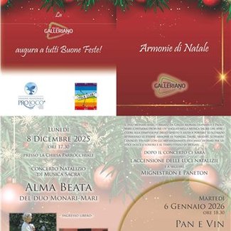 ARMONIE DI NATALE: PAN E VIN