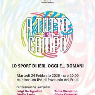 A tutto campo 2026. Lo Sport di Ieri Oggi e Domani