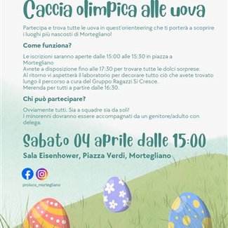 Caccia olimpica alle uova