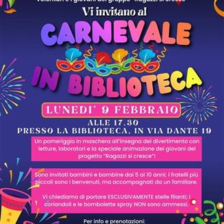 Carnevale in Biblioteca