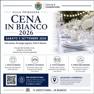 Cena in Bianco - Campoformido 2026