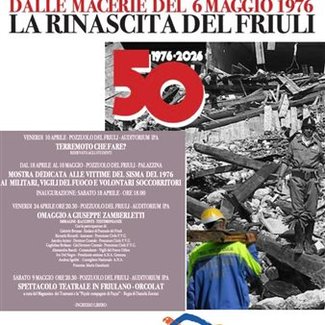 Dalle macerie del 6 maggio 1976 - LA RINASCITA DEL FRIULI