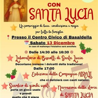 IL NATALE SI ACCENDE CON SANTA LUCIA