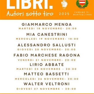 LIBRI: autori sotto tiro