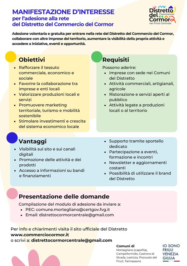 Manifestazione d'interesse DIC Cormor_locandina