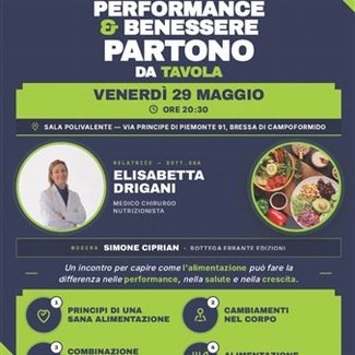 Performance e benessere partono da tavola
