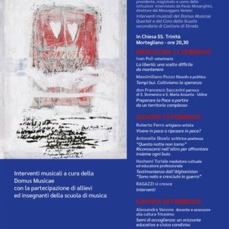 Un mese per la pace 2026